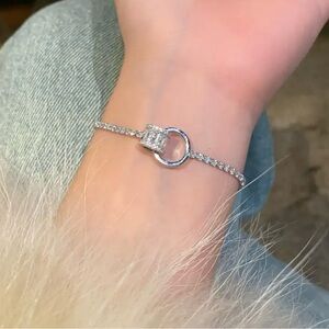 Golden plating Cooper link chain bracelet